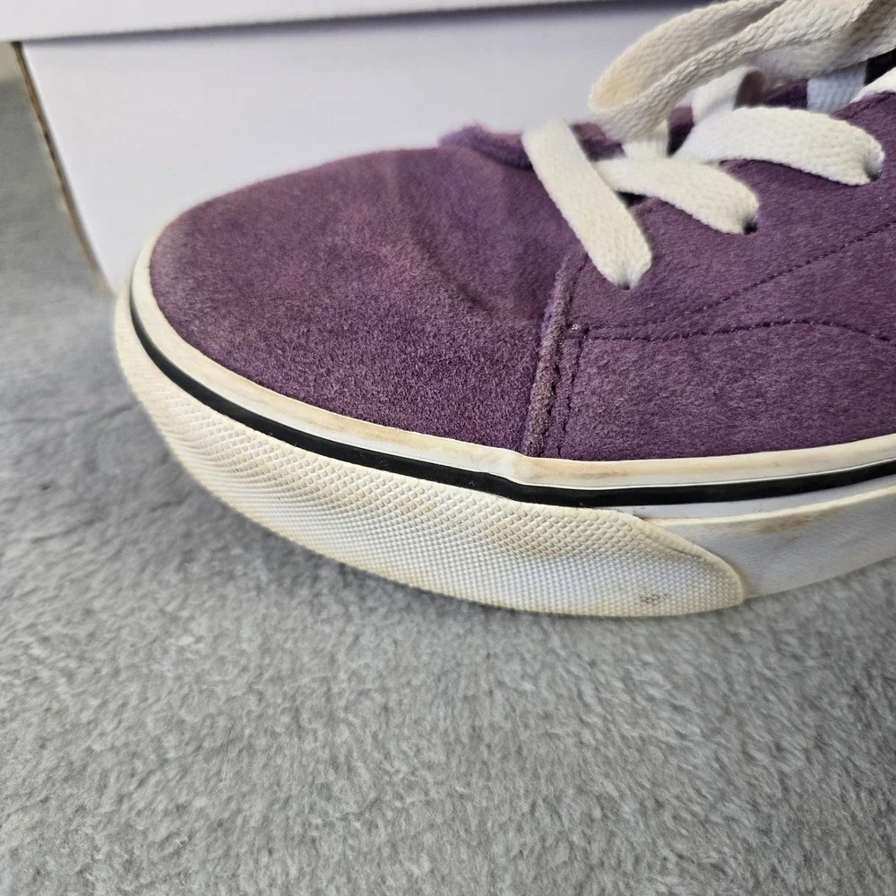 Vans Missy Purple Suede Low Top Platform Sneakers Kids Size‎ 3.0 721356
